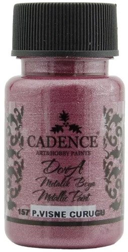 Cadence Cadence Dora Acrylverf Metallic 50 ml Bright Maroon