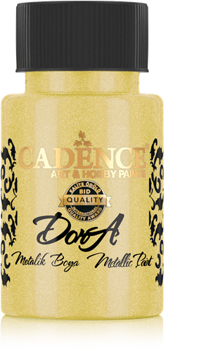 Cadence Cadence Dora Acrylverf Metallic 50 ml Canary Yellow