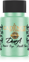 Cadence Cadence Dora Acrylverf Metallic 50 ml Cool Mint