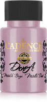 Cadence Cadence Dora Acrylverf Metallic 50 ml Hibiscus