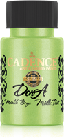 Cadence Cadence Dora Acrylverf Metallic 50 ml Kiwi Green