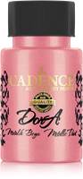 Cadence Cadence Dora Acrylverf Metallic 50 ml Pink Sorbet