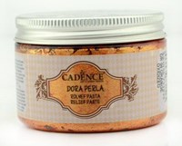 Cadence Cadence Dora Perla Metallic Relief Pasta 150ml Orange Oxidized
