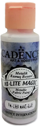 Cadence Cadence Hi Lite Magic Metallic Textielverf 59 ml Blauw