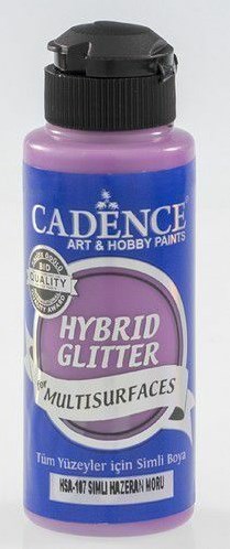 Cadence Cadence Hybrid acrylverf Glitter - Hazaran Purple