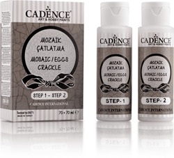 Cadence mozaïek vernis crackle effect 120+120ml decoratie
