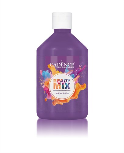 Cadence Cadence Ready Mix Acrylverf Mat 500 ml Paars