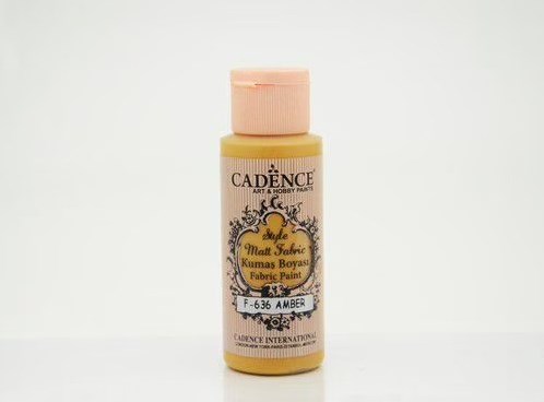 Cadence Cadence Style Mat Textielverf 59ml Amber