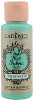 Cadence Cadence Style Mat Textielverf 59ml Light Mint Green