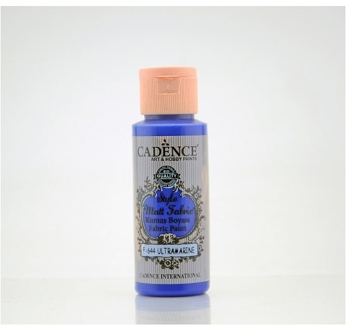 Cadence Cadence Style Mat Textielverf 59ml Ultramarine