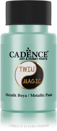 Cadence Cadence Twin Magic Acrylverf Metallic 50 ml Blue Green