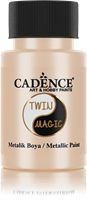 Cadence Cadence Twin Magic Acrylverf Metallic 50 ml Blue Peach