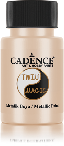 Cadence Cadence Twin Magic Acrylverf Metallic 50 ml Blue Peach