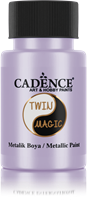 Cadence Cadence Twin Magic Acrylverf Metallic 50 ml Blue Purple
