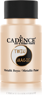 Cadence Cadence Twin Magic Acrylverf Metallic 50 ml Green Peach
