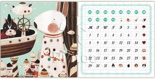 Pintoo puzzel-Kalender - Lighthouse - 200 stukjes