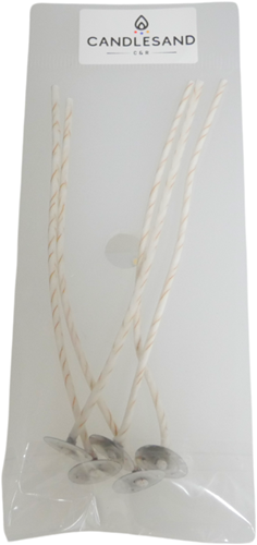 Candlesand kaarsenlont smal 12 cm 5 stuks voor kaarsen maken