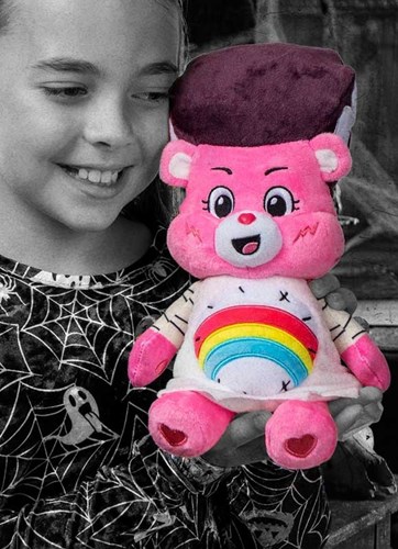 Care Bears knuffel 22cm - Universal Monsters Cheer Bear als Bride of Frankenstein-3