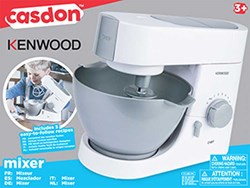 Casdon speelgoed keukenmachine Kenwood - wit - educatief speelgoed