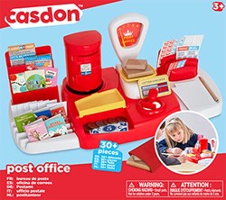Casdon speelgoed postkantoor - educatief rollenspel voor kinderen