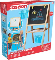 Casdon houten schildersezel educatief speelgoed multicolor