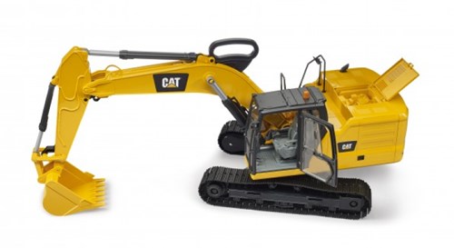 Bruder CAT graafmachine bouwvoertuig speelgoed 1:16 geel-2