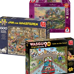 Populaire puzzelreeksen & -thema's