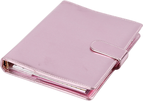 Creativ Company bulletjournal roze planner 19x23 cm kunstleer
