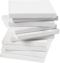 Creativ Company canvas schildersdoek A4 40 stuks voor kinderen en volwassenen