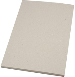 Creativ Company grijs karton knutselpapier 1,5 mm 25x35 cm 10 vel