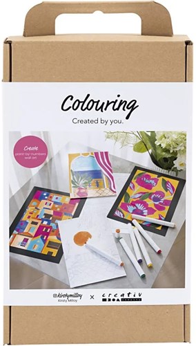 Creativ Company CC Hobbyset Kleuren met Alcoholstiften