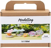 Creativ Company kleiset boetseren - creatieve hobbyset met libelle en insecten