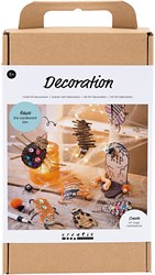 Creativ Company Halloween knutselset insecten wormen grafstenen decoratie