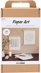 Creativ Company papierkunst knutselset papieren hangers decoratie
