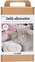 Creativ Company hobbyset tafeldecoratie pastelkleuren DIY knutselset