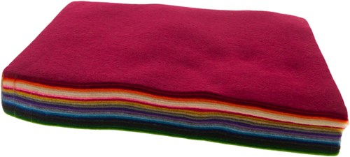 Creativ Company hobbyvilt knutselset - 24 vellen multikleur A4