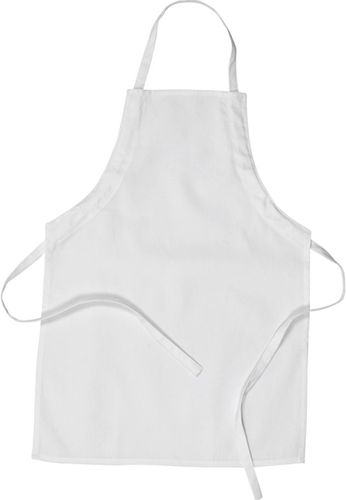 Kleur je eigen Schort Wit