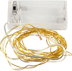 Creativ Company LED slinger goud 3,15 meter - sfeervolle verlichting