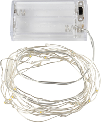 Creativ Company LED lichtslinger zilver 3,15 m - sfeervolle decoratie