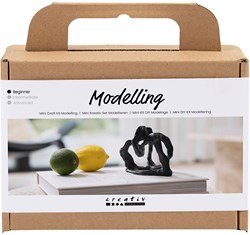 Creativ Company hobbyset boetseren beeldje zelfhardende klei