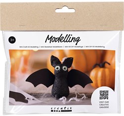 Creativ Company Mini Hobbyset boetseren vleermuizen Halloween klei