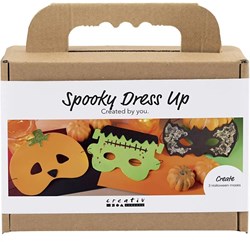 Creativ Company Halloween knutselset maskers voor kinderen griezelkostuums