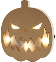 Creativ Company Pompoenlicht papier-maché Halloween decoratie 22x25 cm