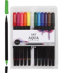 Creativ Company aquarel marker standaard kleuren 12 stuks set