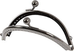 Creativ Company portemonnee gesp kit 10 cm zilver accessoire