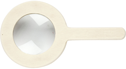 Creativ Company houten vergrootglas speelgoed 8,7 cm voor kinderen