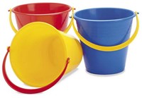 Dantoy emmer speelgoed met hengsel - strand en zand