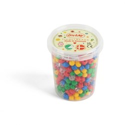Dantoy CLASSIC kralen speelgoed 560 stuks in emmer - kralen set