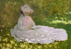 Grafika legpuzzel Claude Monet Springtime 1000 stukjes kunst puzzel