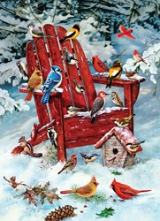 Cobble Hill Adirondack-Vögel - 1000 Teile